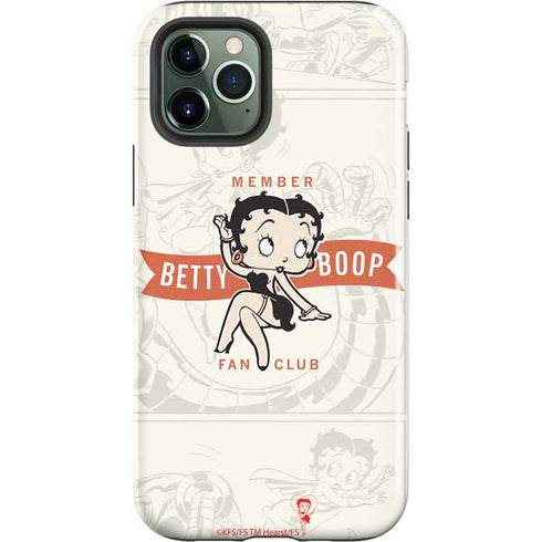 Betty Boop Member Fan Club iPhone 12 Pro Impact Case