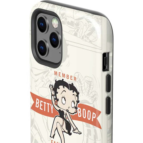 Betty Boop Member Fan Club iPhone 12 Pro Impact Case