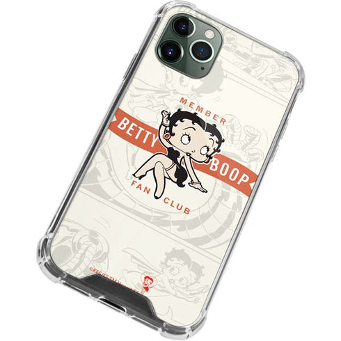 Betty Boop Member Fan Club iPhone 12 Pro Max Clear Case
