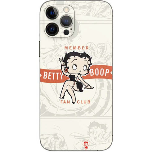 Betty Boop Member Fan Club iPhone 12 Pro Skin