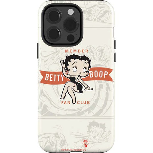 Betty Boop Member Fan Club iPhone 13 Pro Impact Case