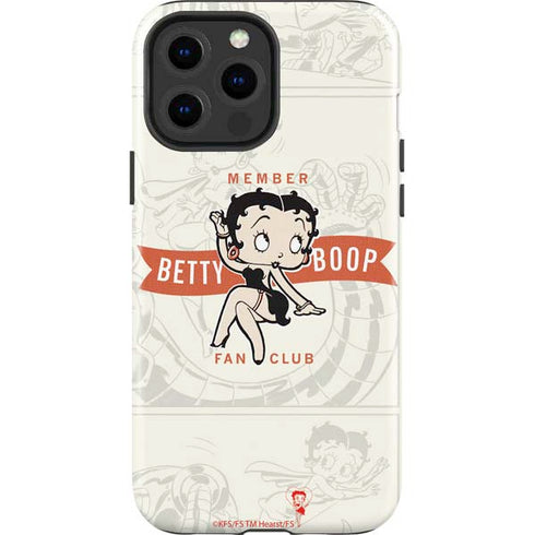 Betty Boop Member Fan Club iPhone 13 Pro Max Impact Case