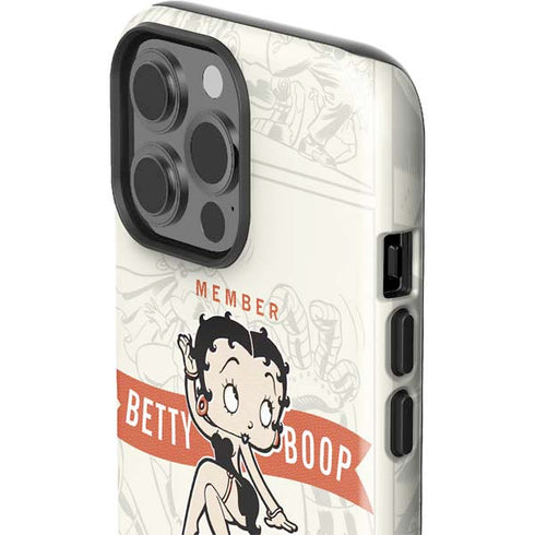 Betty Boop Member Fan Club iPhone 13 Pro Max Impact Case