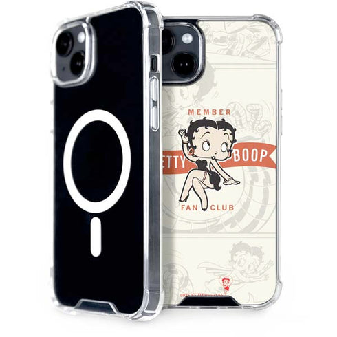 Betty Boop Member Fan Club iPhone 15 Plus MagSafe Case
