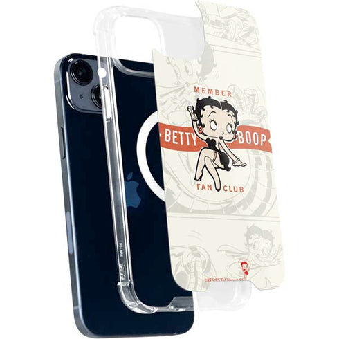 Betty Boop Member Fan Club iPhone 14 Plus MagSafe Case