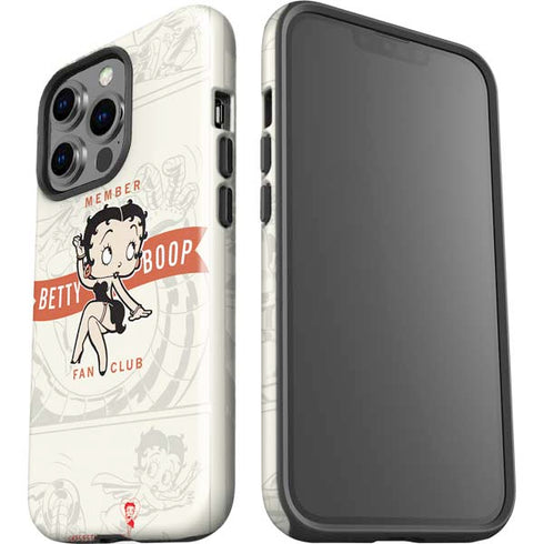 Betty Boop Member Fan Club iPhone 15 Pro Impact Case