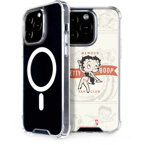 Betty Boop Member Fan Club iPhone 14 Pro MagSafe Case