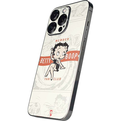 Betty Boop Member Fan Club iPhone 14 Pro Max Skin