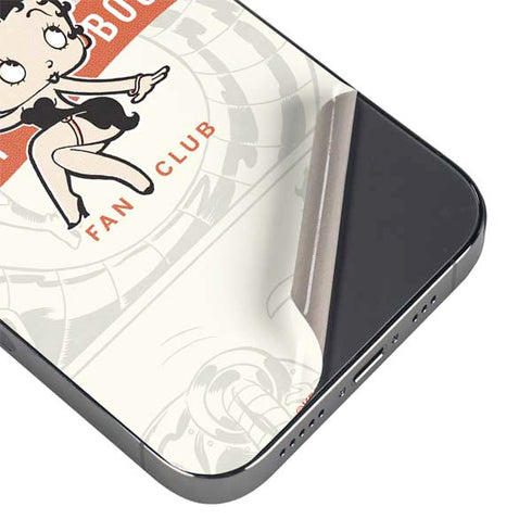 Betty Boop Member Fan Club iPhone 14 Pro Max Skin