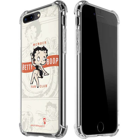 Betty Boop Member Fan Club iPhone 7/8 Plus Clear Case