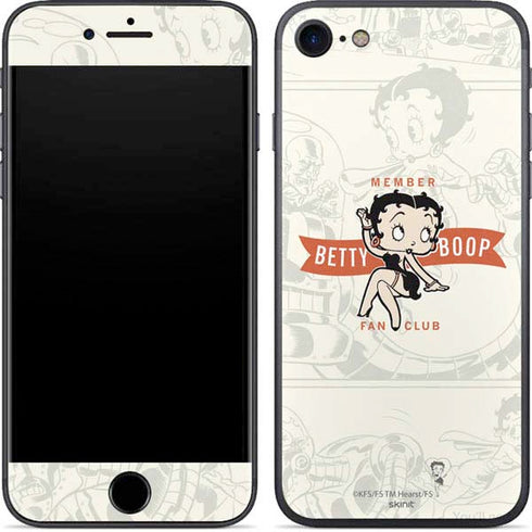 Betty Boop Member Fan Club iPhone 8 Skin