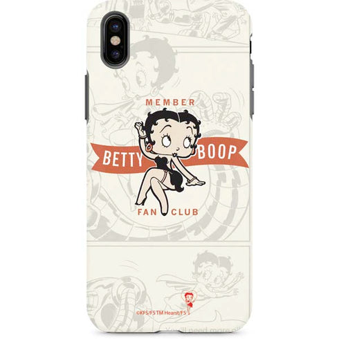 Betty Boop Member Fan Club iPhone X Pro Case