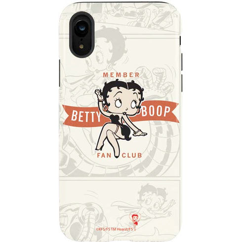 Betty Boop Member Fan Club iPhone XR Pro Case