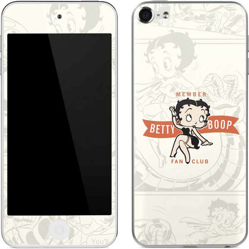 Betty Boop Member Fan Club Apple iPod Skin