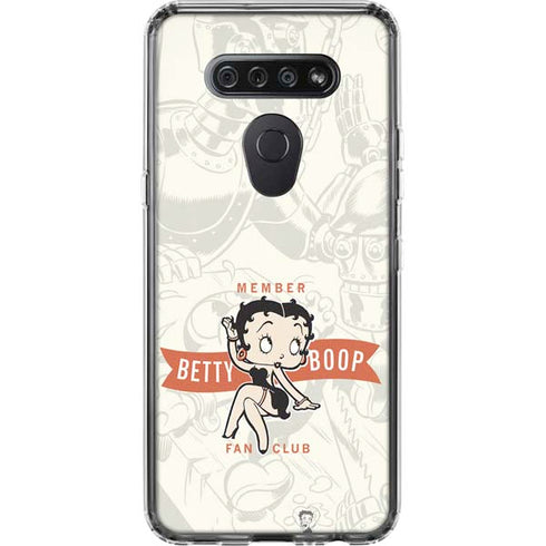 Betty Boop Member Fan Club LG K51/Q51 Clear Case