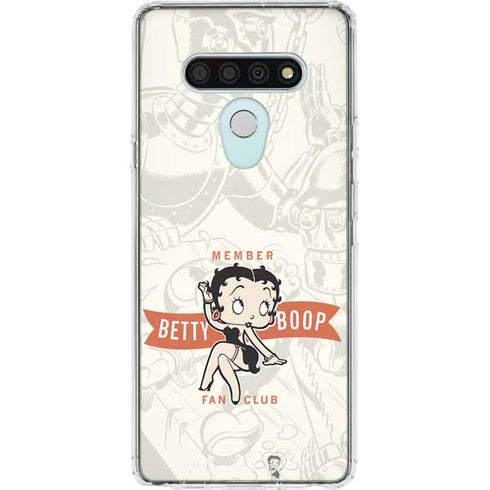 Betty Boop Member Fan Club LG Stylo 6 Clear Case