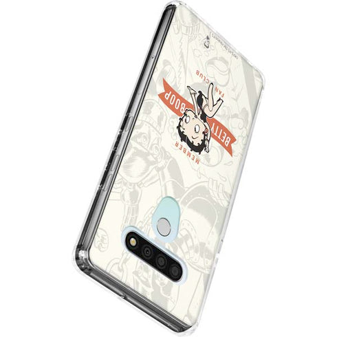 Betty Boop Member Fan Club LG Stylo 6 Clear Case
