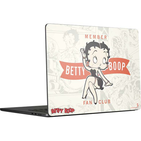 Betty Boop Member Fan Club MacBook Air 15 in (2023) Skin