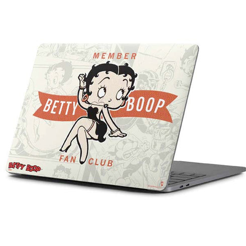 Betty Boop Member Fan Club Apple MacBook Pro 13-inch Skin