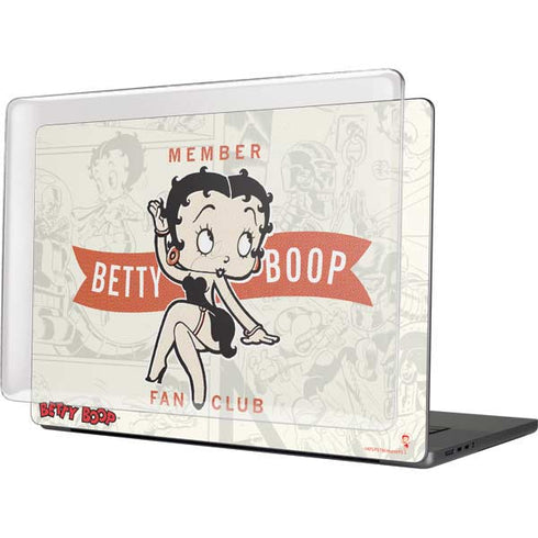 Betty Boop Member Fan Club MacBook Pro 16in (2021-25) Case plus Skin