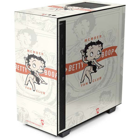 Betty Boop Member Fan Club NZXT H510 Compact ATX Mid-Tower Case Skin