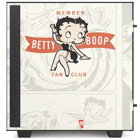 Betty Boop Member Fan Club NZXT H510 Compact ATX Mid-Tower Case Skin