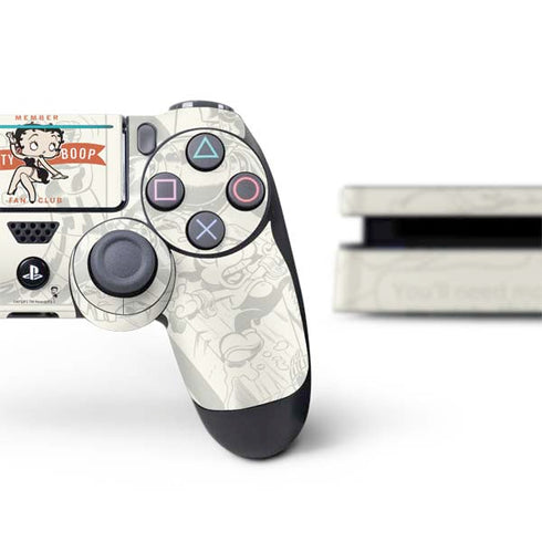 Betty Boop Member Fan Club PS4 Slim Bundle Skin