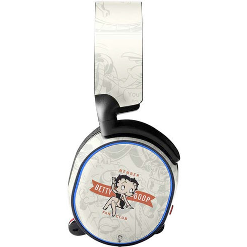 Betty Boop Member Fan Club SteelSeries Arctis 5 Skin