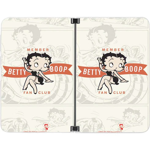 Betty Boop Member Fan Club Surface Duo Skin