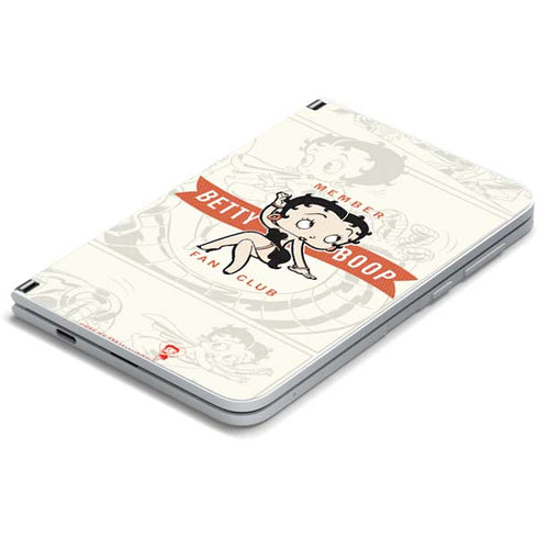 Betty Boop Member Fan Club Surface Duo Skin