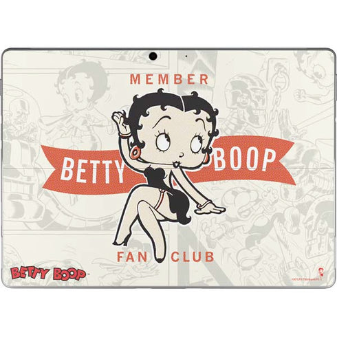 Betty Boop Member Fan Club Surface Pro 8 Skin