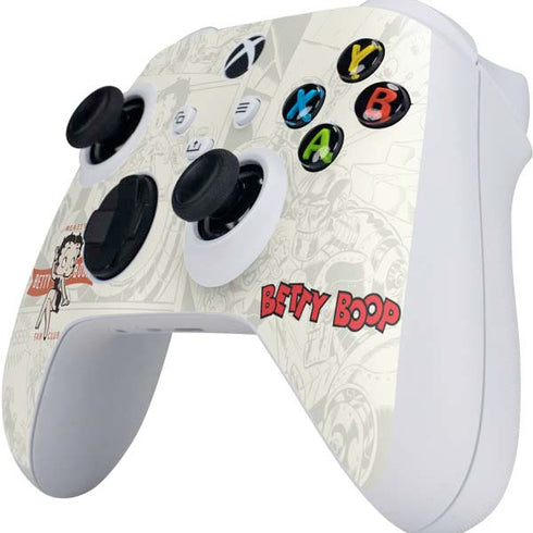 Betty Boop Member Fan Club Xbox Series S Controller Skin