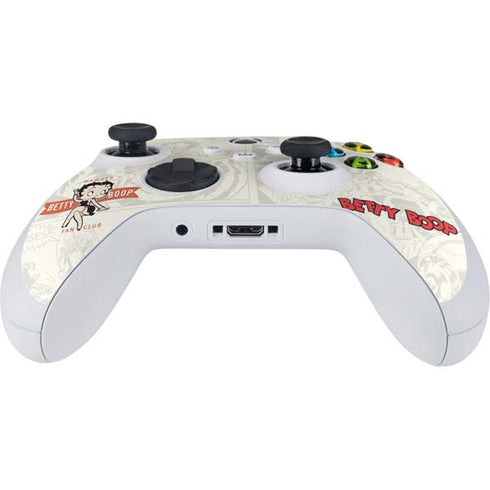 Betty Boop Member Fan Club Xbox Series S Controller Skin
