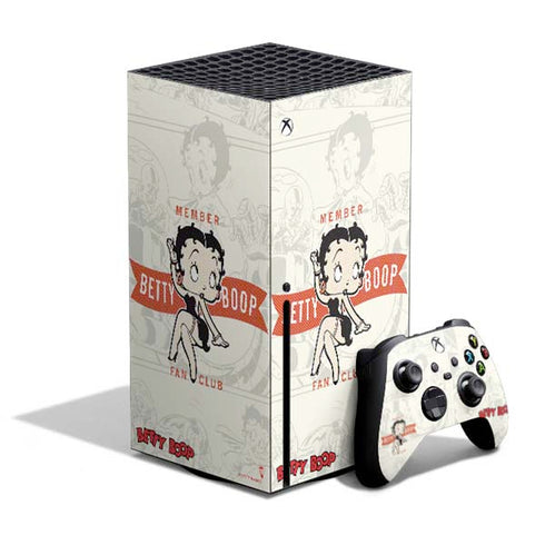 Betty Boop Member Fan Club Xbox Series X Bundle Skin