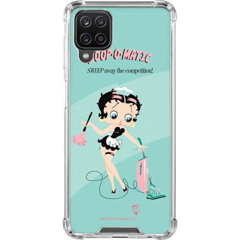 Betty Boop O Matic Galaxy A12 Clear Case
