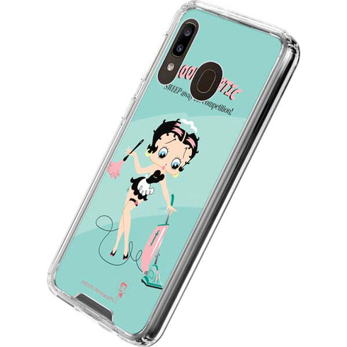 Betty Boop O Matic Galaxy A30 Clear Case