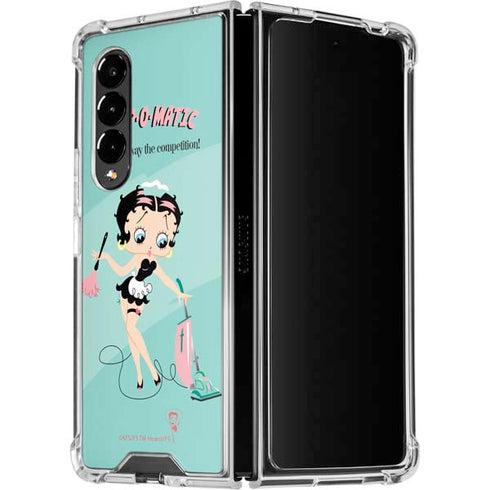 Betty Boop O Matic Galaxy Z Fold4 5G Clear Case