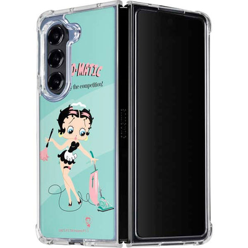 Betty Boop O Matic Galaxy Z Fold5 5G Clear Case