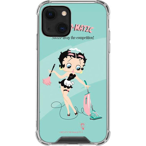 Betty Boop O Matic iPhone 14 Plus Clear Case