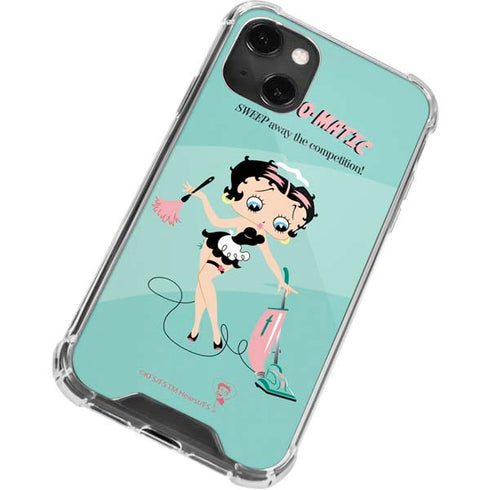 Betty Boop O Matic iPhone 14 Plus Clear Case