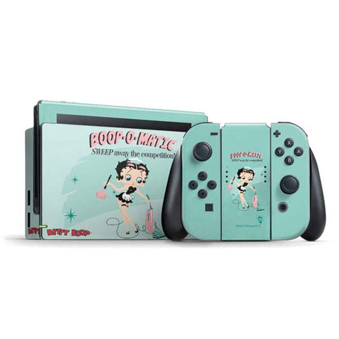 Betty Boop O Matic Nintendo Switch Bundle Skin