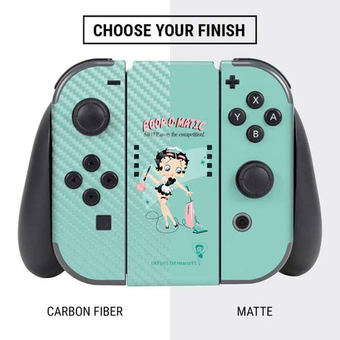 Betty Boop O Matic Nintendo Switch Bundle Skin