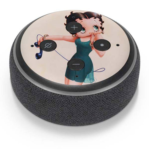 Betty Boop On the Phone Amazon Echo Dot Skin