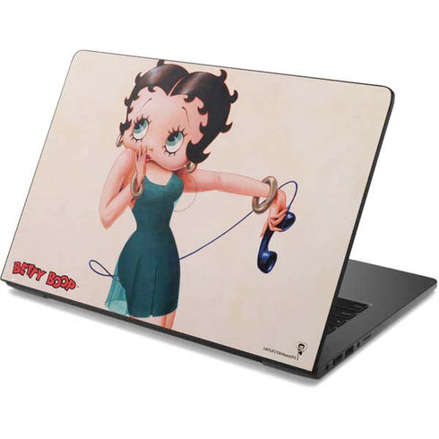 Betty Boop On the Phone Dell Chromebook Skin
