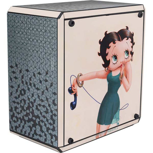 Betty Boop On the Phone Cooler Master MasterBox Q300L Mini Tower Skin