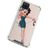 Betty Boop On the Phone Galaxy A12 Clear Case
