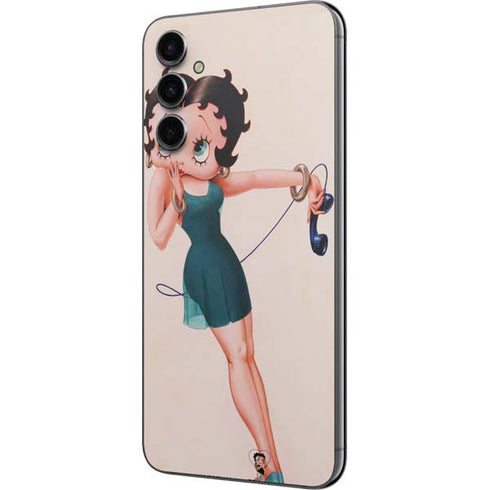 Betty Boop On the Phone Galaxy A14 5G Skin