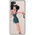 Betty Boop On the Phone Galaxy A21 Clear Case