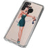 Betty Boop On the Phone Galaxy A21 Clear Case