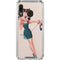 Betty Boop On the Phone Galaxy A30 Clear Case
